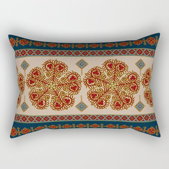 Flower pattern #0243 Rectangular Pillow