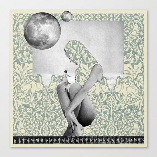 Dance to the Two Moons Canvas Print