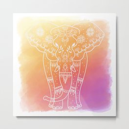 Henna Elephant Metal Print | Elephanttattoo, Animalsart, Digital, Vcsdesigns, Tattoodesign, Elephantart, Hennadesign, Animal, Graphicdesign, Illustration 