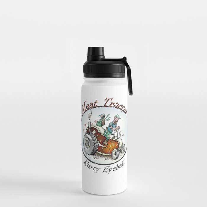 Meat Tractor Color Edition Water Bottle