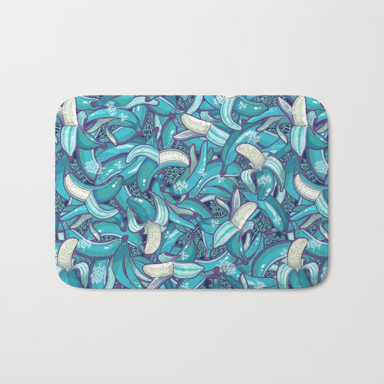 frozen bananas Bath Mat