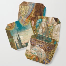 The dreaming alchemist - Gustave Moreau Coaster