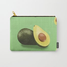Avocado lover Carry-All Pouch | Digital, Palta, Aguacate, Acrylic, Avocado, Watercolor, Pattern, Painting, Oil 