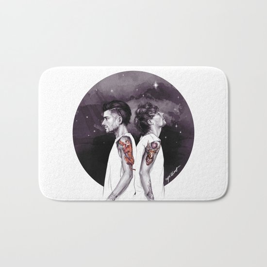 The Tiger and The Stag Bath Mat