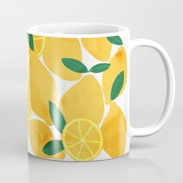 lemon mediterranean still life Mug