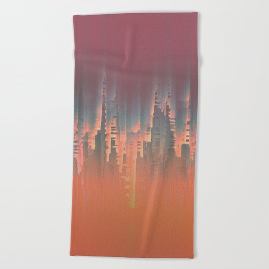 Reversible Space II Beach Towel