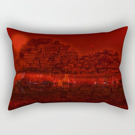 The Emerging Island / San Borondon 2016 Rectangular Pillow