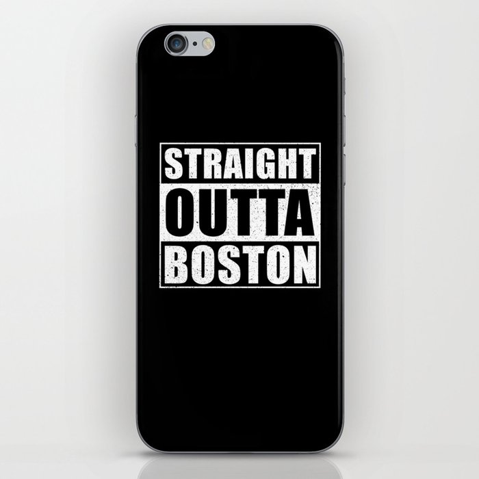 Straight Outta Boston iPhone Skin