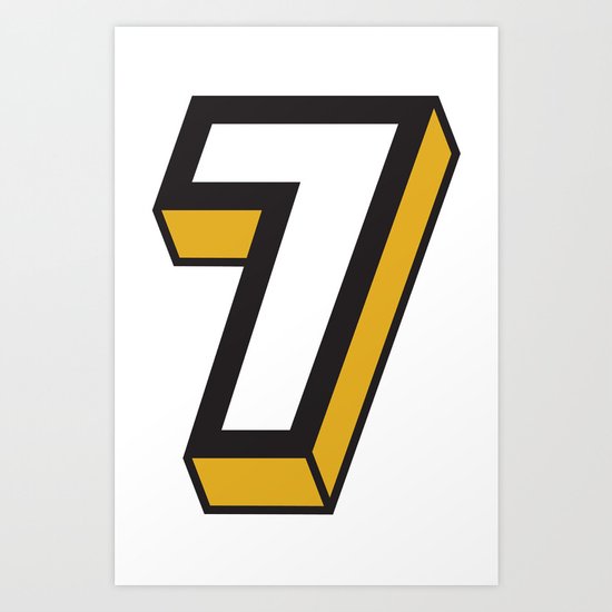 Big 7 Art Print