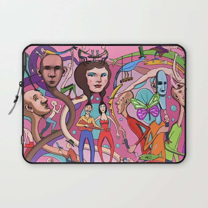 Colorful Fingers Laptop Sleeve