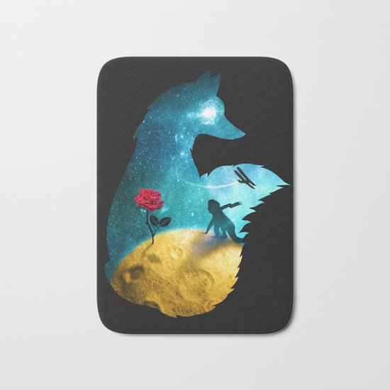 The Most Beautiful Thing (dark version) Bath Mat
