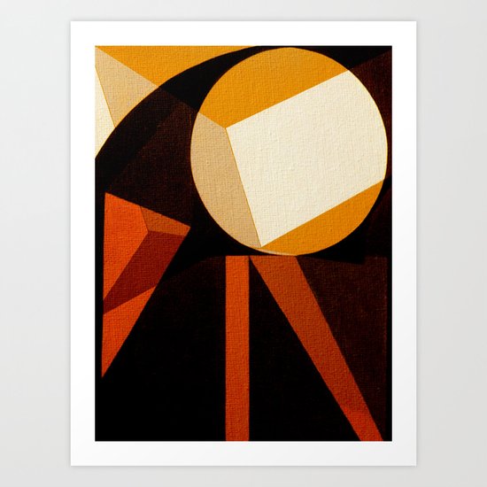 Jaburu (Jabiru) Art Print