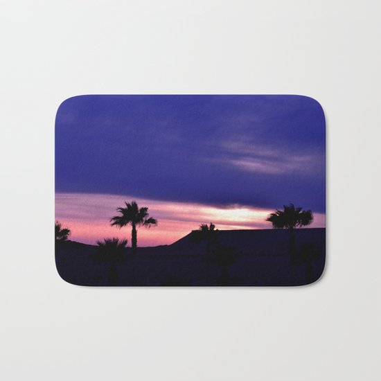 Palm Sunset - III Bath Mat