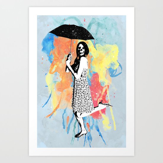 Water Color Art Print