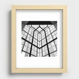 San Diego library Recessed Framed Print