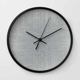 Pale Blue Minimal Hatching Home Goods Pattern Wall Clock