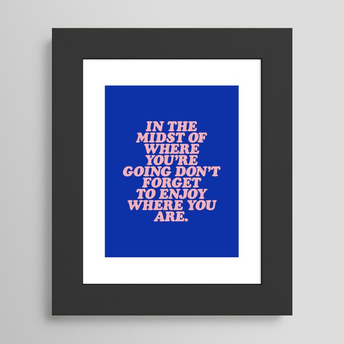 Framed Art Print
