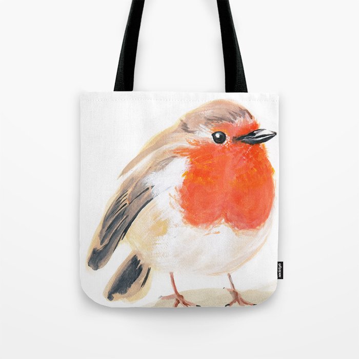 Little RED Robin Tote Bag
