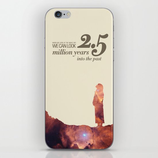 LOOK INTO THE PAST - Andromeda | Space | Time | Stars | Science | Planets | Million | Years | Travel iPhone & iPod Skin