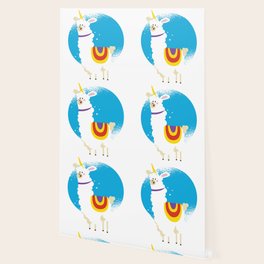 Cute Llama Wallpaper For Any Decor Style Society6