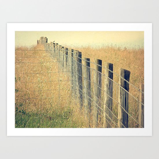 Pastures Art Print