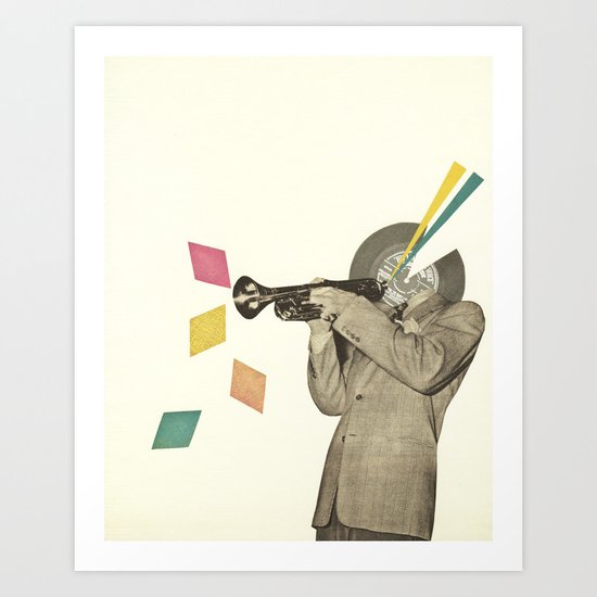 Blue Note Art Print