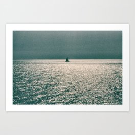 Sailing boat Art Print