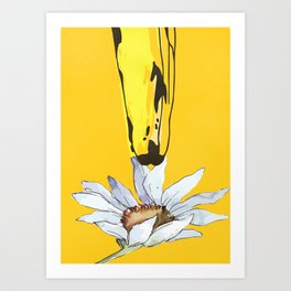 Banana  print Art Print