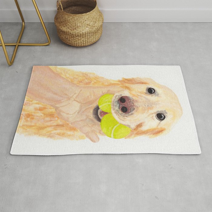 Golden Retriever  Rug