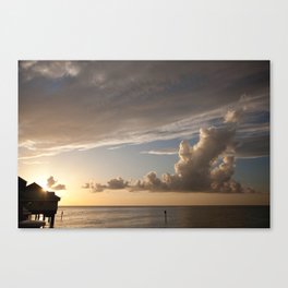 Clearwater Sunset Canvas Print