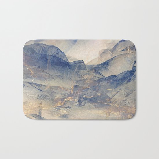 Tulle Mountains Bath Mat