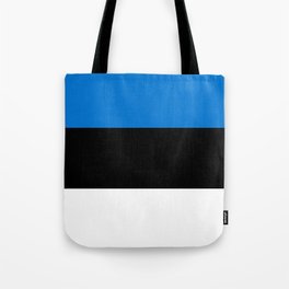 Flag: Estonia Tote Bag