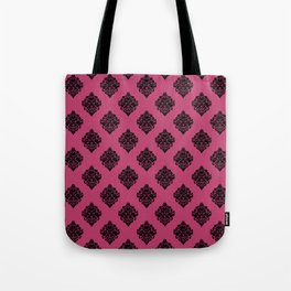 Victorian Baroque Pink Tote Bag