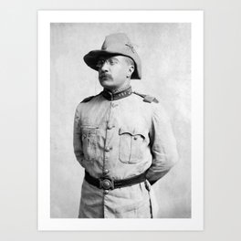 Colonel Roosevelt In Uniform - 1898 Art Print
