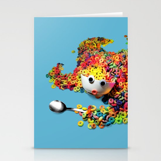 Clumsy Mornings Stationery Cards