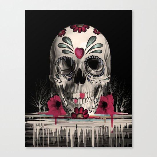 Pulled Sugar Canvas Print