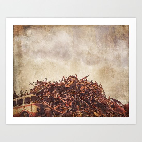 Junk Art Print
