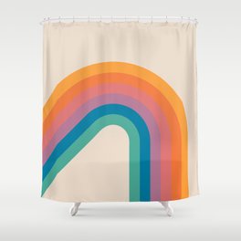 Boca Bending Bow Shower Curtain