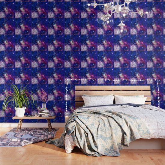 The Secret Galaxy Wallpaper By Leeladesign Society6