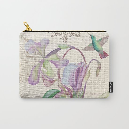 Macro flower #12 Carry-All Pouch