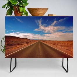 Desert Road Photo Credenza