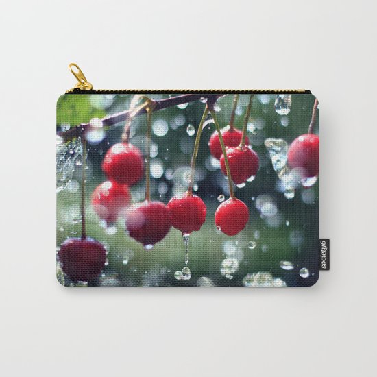 Cherries Carry-All Pouch