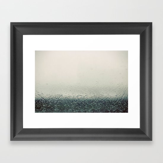 rain Framed Art Print
