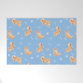 Shiba Party Welcome Mat