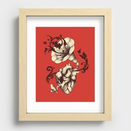 Listen to Your Heart Recessed Framed Print