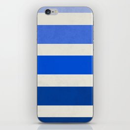 Mark Maycock's Tones of blue from 1895 (vintage remake) iPhone Skin