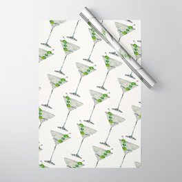 Dirty Martini Wrapping Paper