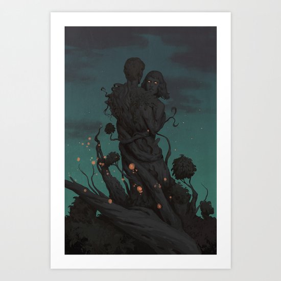 Visions of Love II Art Print