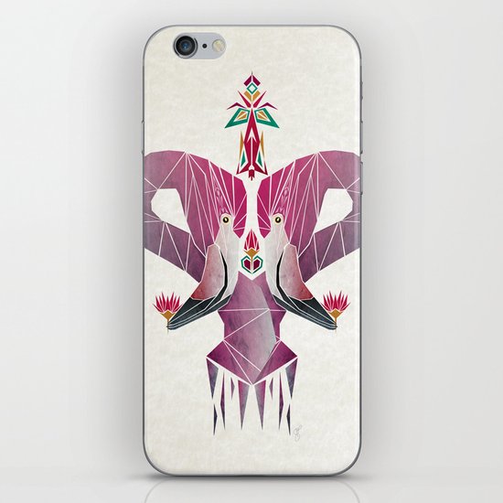 flamingo iPhone & iPod Skin
