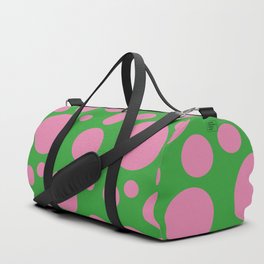 Bubbles Green/Pink Duffle Bag
